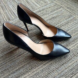 INC Womens Pointy Toe Stiletto High Heel Pumps in Matte Black Size 7M